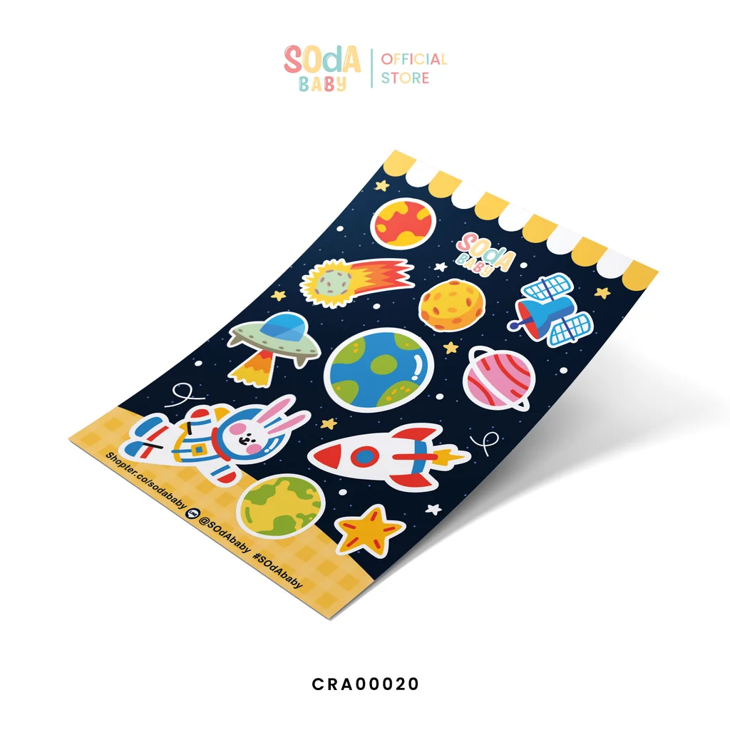 สติกเกอร์ SOdABaBy | รหัส CRA00018-CRA00021 #Sticker #SOdABaBy 🎁🎀 สติกเกอร์ SOdABaBy | รหัส CRA00018-CRA00021 #Sticker #SOdABaBy 🎁🎀