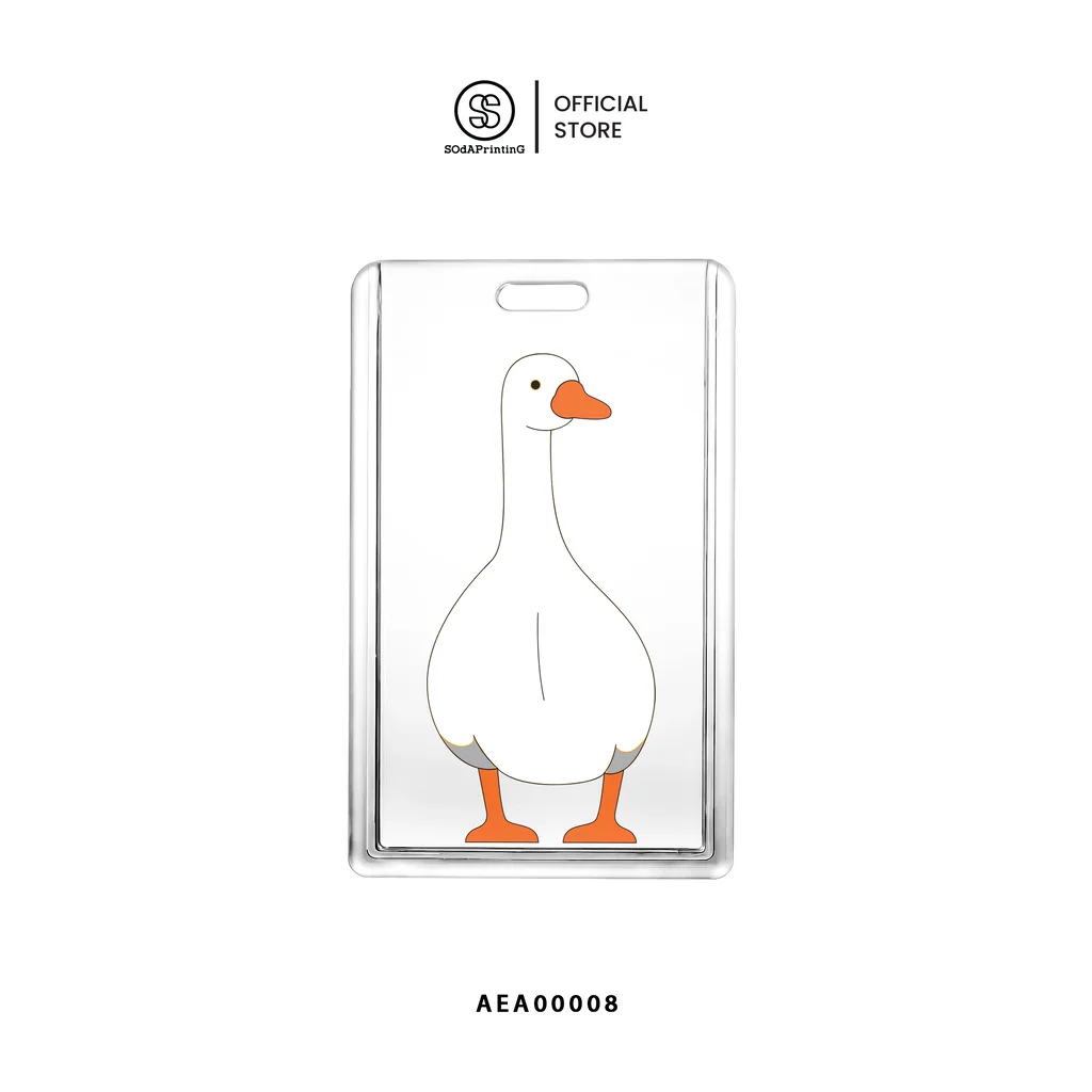 กรอบป้ายห้อยคอ Acrylic ID Card รหัส AEA00001-AEA00008 #กรอบป้ายห้อยคอ #SOdAPrintinG