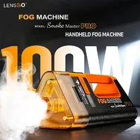 LENSGO Smoke Master PRO เครื่องทำควันพกพา 100W ควันหนานุ่มระดับ Cinematic พร้อมรีโมทและหัวต่อเสริม LENSGO Smoke Master PRO เครื่องทำควันพกพา 100W ควันหนานุ่มระดับ Cinematic พร้อมรีโมทและหัวต่อเสริม