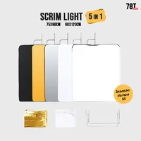 Scrim Soft light 5 สี 75x90cm/90x120cm โครงแสตนเลสถอดประกอบได้ แผ่นกรองแสง ทำให้แสงนุ่ม สะท้อนแสง คัตแสง Scrim Soft light 5 สี 75x90cm/90x120cm โครงแสตนเลสถอดประกอบได้ แผ่นกรองแสง ทำให้แสงนุ่ม สะท้อนแสง คัตแสง