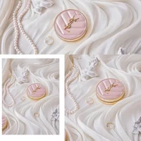 พร็อพผ้าไหมมุก ฉากผ้าไหมมุก Ins Pearlescent Pleat ถ่ายรูปสินค้า เครื่องประดับ พร็อพผ้าไหมมุก ฉากผ้าไหมมุก Ins Pearlescent Pleat ถ่ายรูปสินค้า เครื่องประดับ