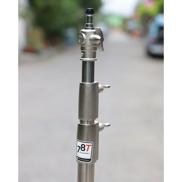ขาตั้งไฟสแตนเลส 280cm ขาตั้งแฟลช Stainless Steel Light Stand L280s V2 image 2 ขาตั้งไฟสแตนเลส 280cm ขาตั้งแฟลช Stainless Steel Light Stand L280s V2 image 2