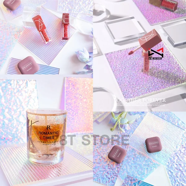 แผ่นอะคริลิคสีโฮโลแกรม แท่นวางสินค้า Acrylic Hologram Color พร็อพถ่ายรูป ถ่ายรูปสินค้า 🌟สินค้าพร้อมส่ง🌟 image 4 แผ่นอะคริลิคสีโฮโลแกรม แท่นวางสินค้า Acrylic Hologram Color พร็อพถ่ายรูป ถ่ายรูปสินค้า 🌟สินค้าพร้อมส่ง🌟 image 4