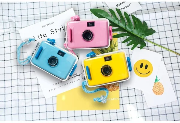 กล้องฟิล์ม 135 น่ารัก ป๊อกแป๊ก กล้องทอยกันน้ำ เลนส์ 28mm F8.0 (สินค้าพร้อมส่ง) กล้องฟิล์ม 135 น่ารัก ป๊อกแป๊ก กล้องทอยกันน้ำ เลนส์ 28mm F8.0 (สินค้าพร้อมส่ง)