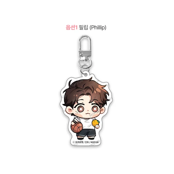 SD acrylic keychain- Philip SD acrylic keychain- Philip