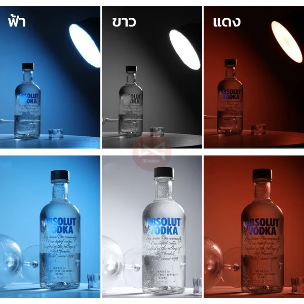 ผ้าคลุมกรองแสง กระจายแสง ย้อมสี สำหรับโคม ไฟFlash ไฟLED อุปกรณ์สตูดิโอ สําหรับถ่ายภาพ image 2