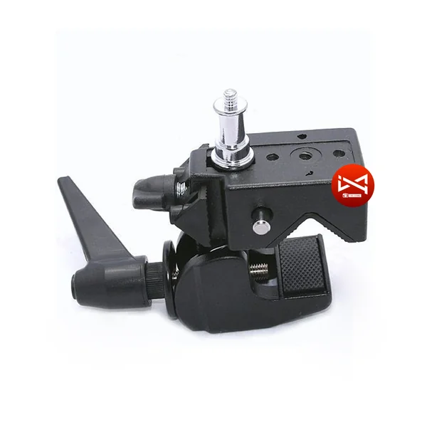 Super Clamp ตัวหนีบขาตั้งไฟ คลิปหนีบอุปกรณ์ไฟสตูดิโอ ไฟLED แฟรช กล้องถ่ายรูป magic arm Super Clamp ตัวหนีบขาตั้งไฟ คลิปหนีบอุปกรณ์ไฟสตูดิโอ ไฟLED แฟรช กล้องถ่ายรูป magic arm