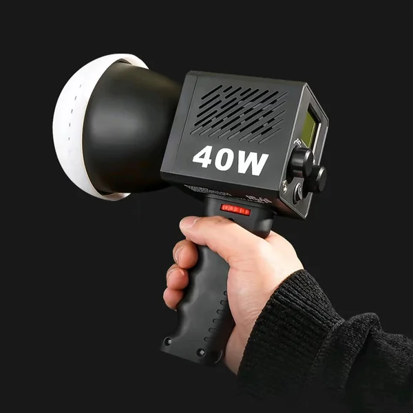 ไฟสตูดิโอ แบบพกพา 40W Bi-Color มีแบตในตัว Portable LED Video Light image 4