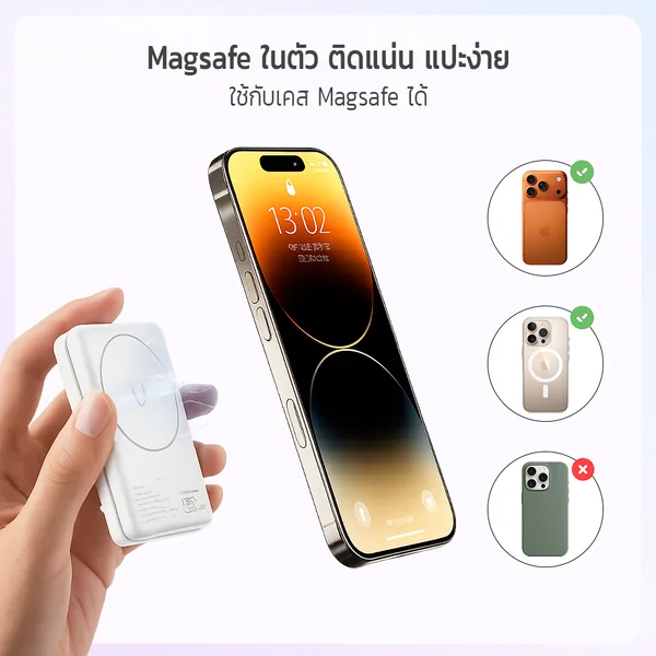 จอเซลฟี่มือถือไร้สาย A1 Magsafe จอสะท้อนภาพกล้องหลังคมชัด ความละเอียดสูง ปรับระดับความสว่างได้ 3 โหมด image 4 จอเซลฟี่มือถือไร้สาย A1 Magsafe จอสะท้อนภาพกล้องหลังคมชัด ความละเอียดสูง ปรับระดับความสว่างได้ 3 โหมด image 4
