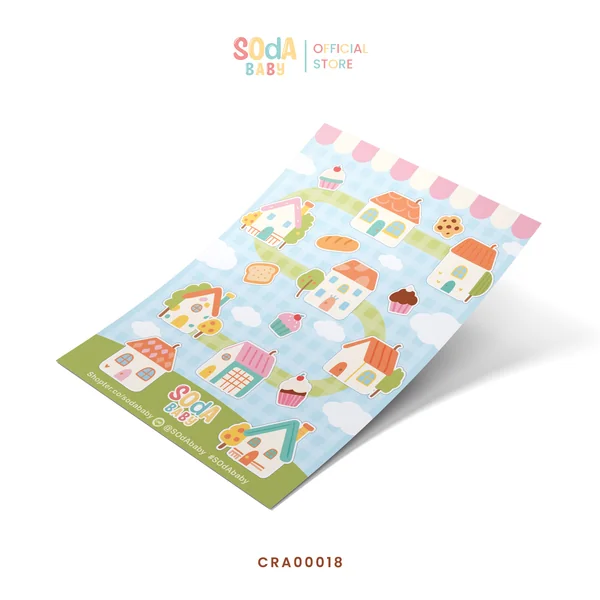 สติกเกอร์ SOdABaBy | รหัส CRA00018-CRA00021 #Sticker #SOdABaBy 🎁🎀 image 1 สติกเกอร์ SOdABaBy | รหัส CRA00018-CRA00021 #Sticker #SOdABaBy 🎁🎀 image 1