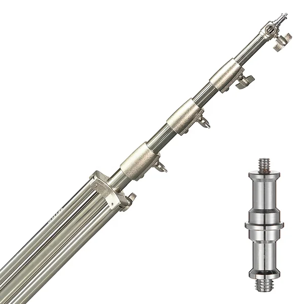 ขาตั้งไฟสแตนเลสสูง 4 เมตร stainless steel light stand 4 m ตั้งไฟLED Studio ไฟแฟรช สำหรับช่างภาพมืออาชีพ image 3 ขาตั้งไฟสแตนเลสสูง 4 เมตร stainless steel light stand 4 m ตั้งไฟLED Studio ไฟแฟรช สำหรับช่างภาพมืออาชีพ image 3