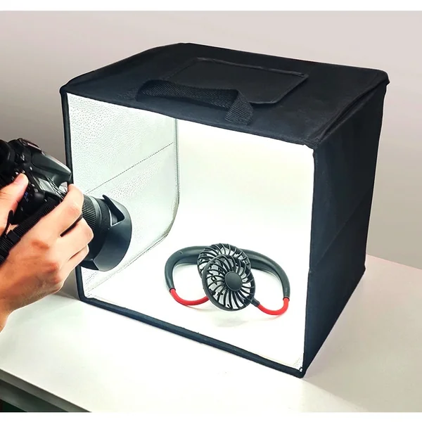 กล่องถ่ายรูป เต็นท์สตูดิโอพับได้ Puluz Ring Lightbox Studio 25/30/40cm ไฟปรับสีและปรับความสว่างได้ พร้อมฉากถ่ายรูป image 9
