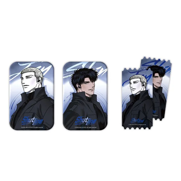 Shutline can Badge set : Dispatch
