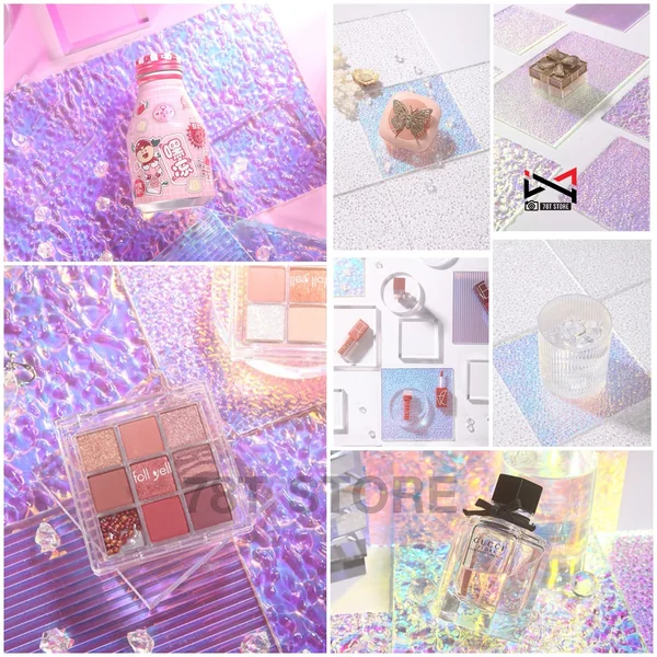 แผ่นอะคริลิคสีโฮโลแกรม แท่นวางสินค้า Acrylic Hologram Color พร็อพถ่ายรูป ถ่ายรูปสินค้า 🌟สินค้าพร้อมส่ง🌟 image 8 แผ่นอะคริลิคสีโฮโลแกรม แท่นวางสินค้า Acrylic Hologram Color พร็อพถ่ายรูป ถ่ายรูปสินค้า 🌟สินค้าพร้อมส่ง🌟 image 8