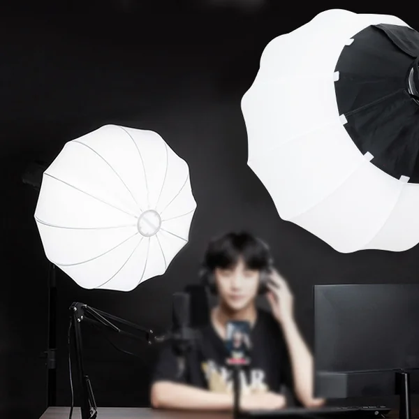 Softbox Lantern Bowens Mount 65cm โคมไฟบอลลูน ช่วยกระจายแสงให้นุ่มเนียนนุ่ม เหมือนแสงธรรมชาติ image 8