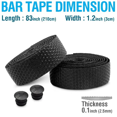 MARQUE HEX handlebar tape เทปพันแฮนด์จักรยานลายรังผึ้งซิลิโคน