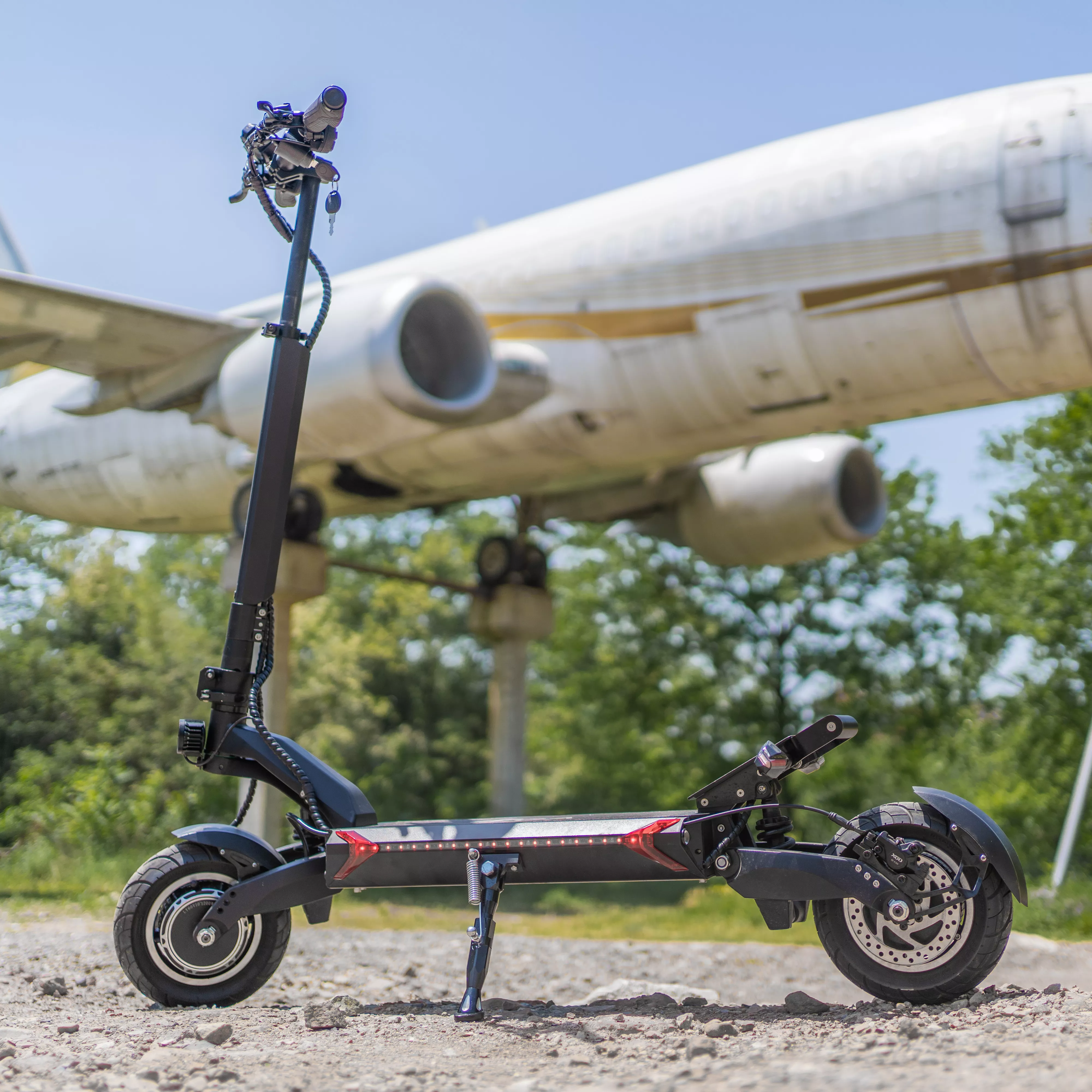 PEGA BLADE 10*3inch Electric Scooter 2400W Dual Motor 60V