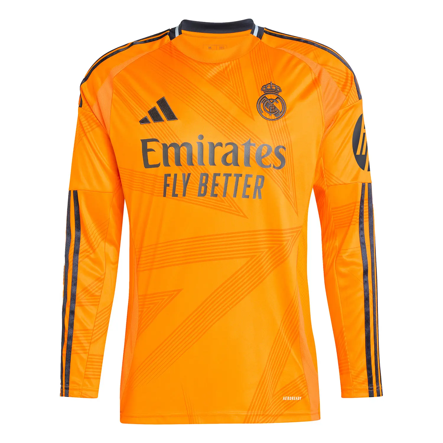 เสื้อรีลมาดริด 2024 2025 ทีมเยือนแขนยาวของแท้