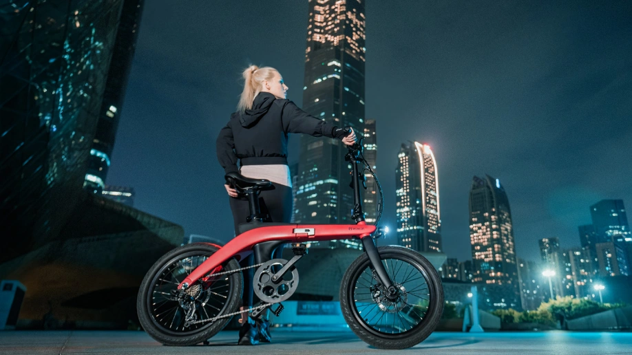 WOWCAT C1 จักรยานไฟฟ้าพับได้ โครงคาร์บอนไฟเบอร์ | 250W | วิ่งไกล 120 กม.