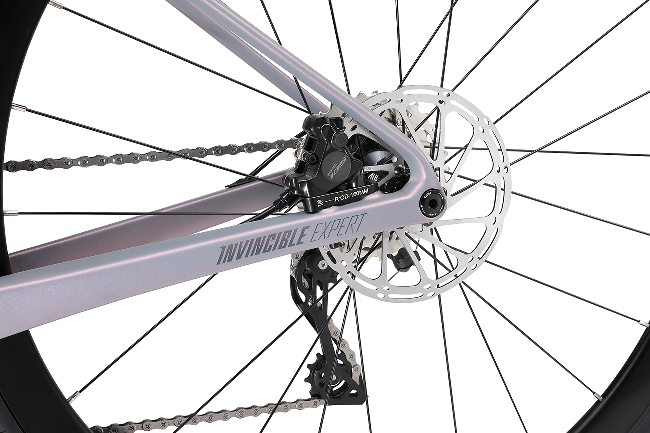 2024 New Invincible Expert Plus จักรยานเสือหมอบเฟรมคาร์บอน พร้อม Shimano 105 R7120 2x12 สปีด