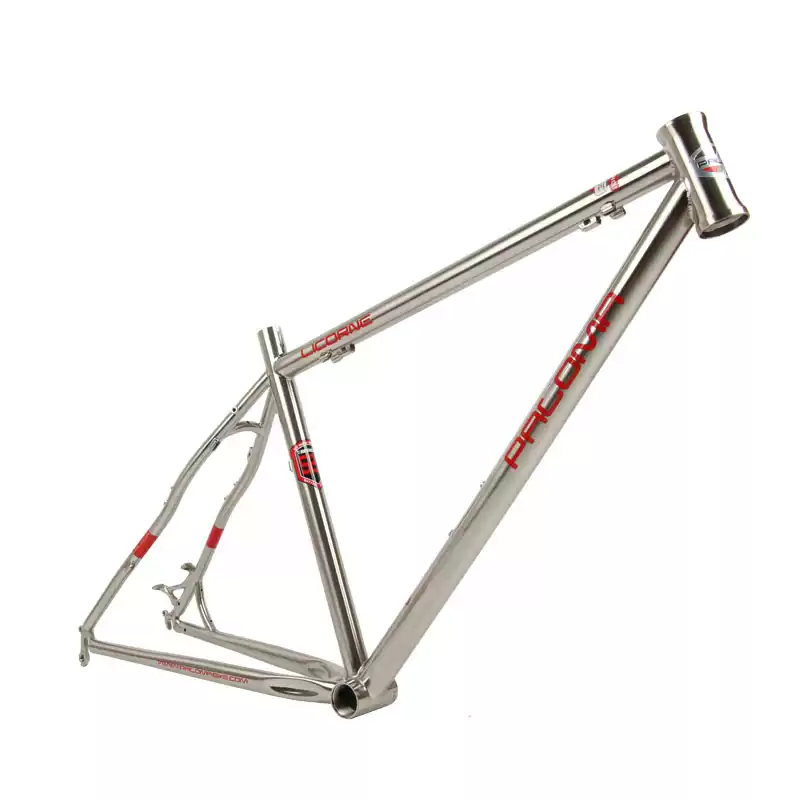 เฟรมจักรยาน PALOMA Licorne เหล็ก Reynolds 520 – สีไทเทเนียม 4 สี รองรับล้อ 26”/27.5” | เฟรมเสือภูเขาคลาสสิก น้ำหนักเบา