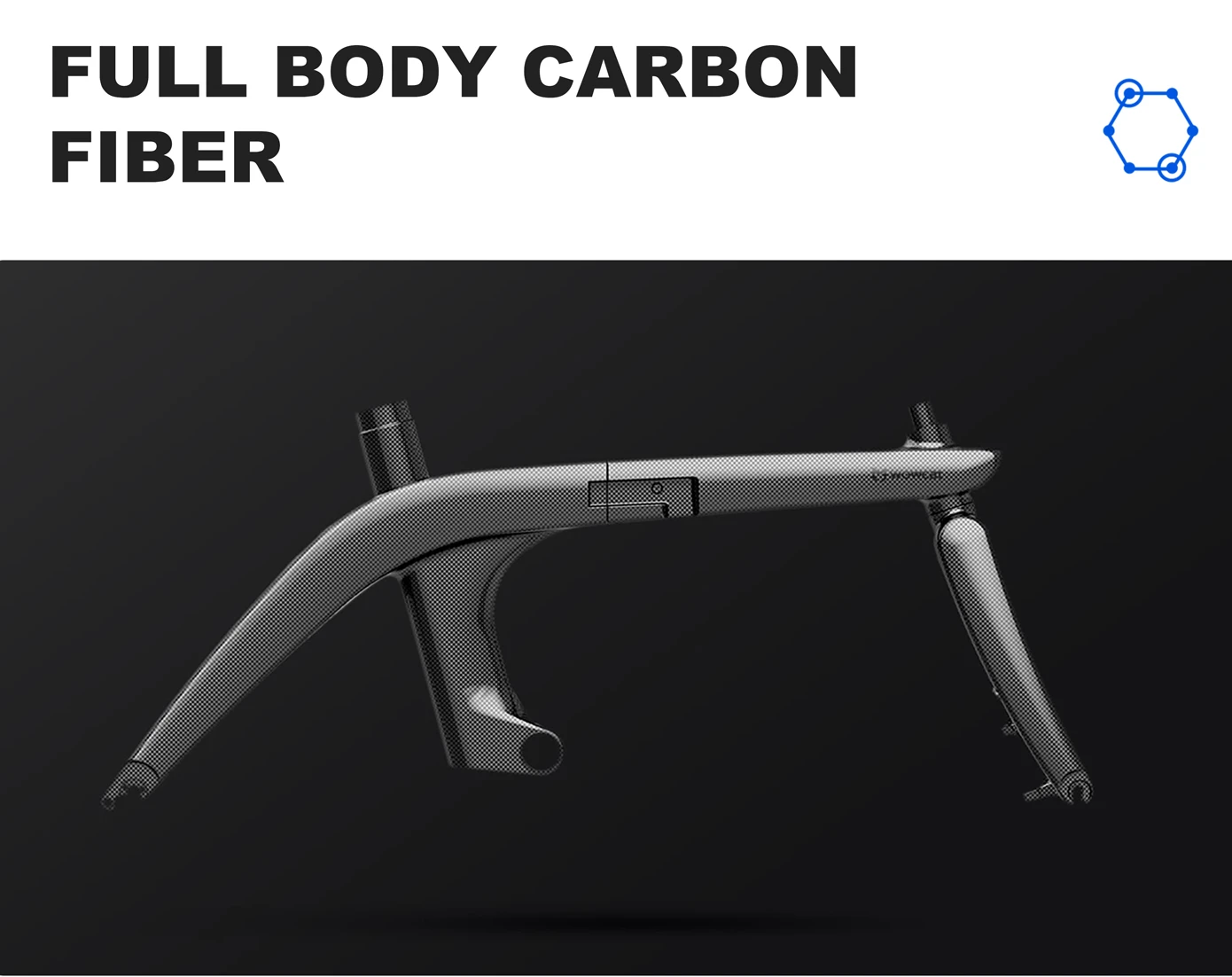 WOWCAT C1 จักรยานไฟฟ้าพับได้ โครงคาร์บอนไฟเบอร์ | 250W | วิ่งไกล 120 กม.