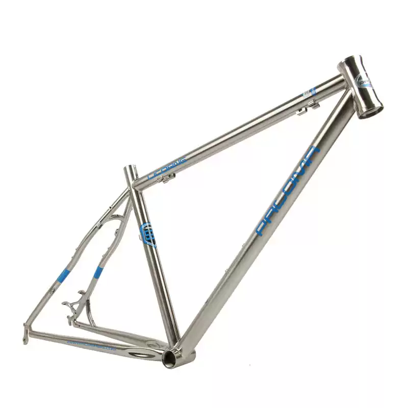 เฟรมจักรยาน PALOMA Licorne เหล็ก Reynolds 520 – สีไทเทเนียม 4 สี รองรับล้อ 26”/27.5” | เฟรมเสือภูเขาคลาสสิก น้ำหนักเบา