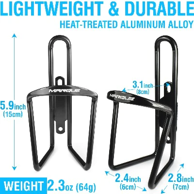 โครงกระติกจักรยาน ขากระติกอลูมิเนียม MARQUE Aluminum water bottle Lite and Classic